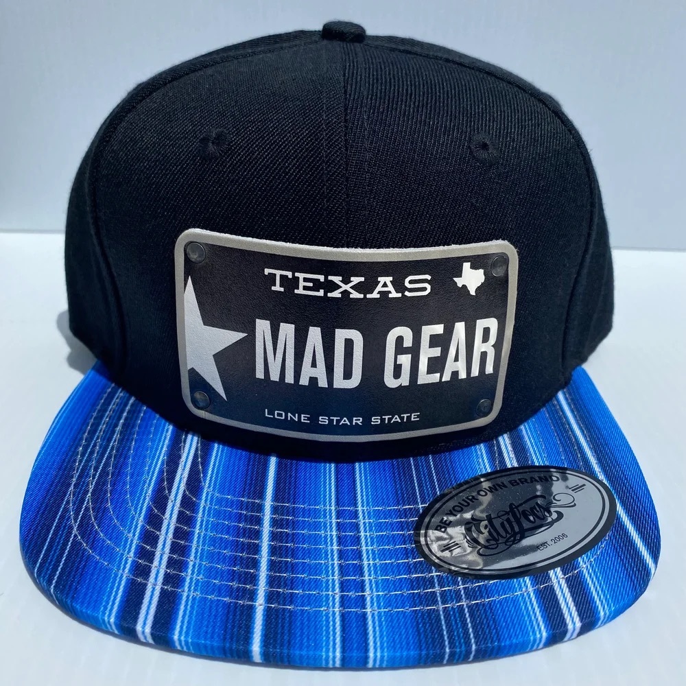 Blue Serape, Sarape Print on a SnapBack hat
